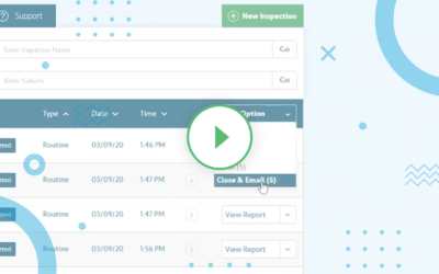 How To Bulk Close & Send Routine Inspections