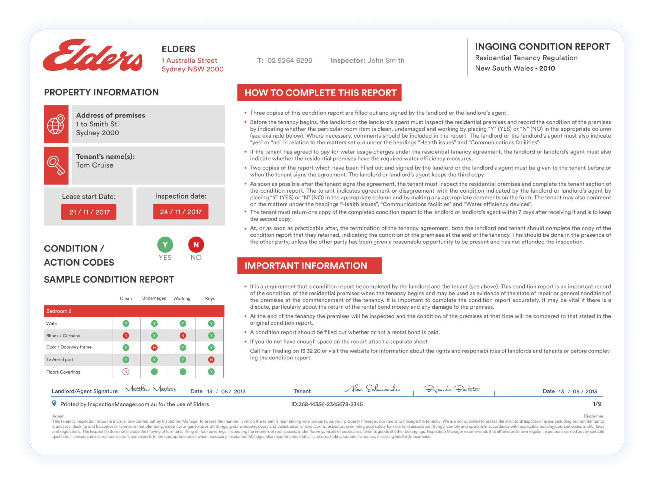 Features - Inspection Manager